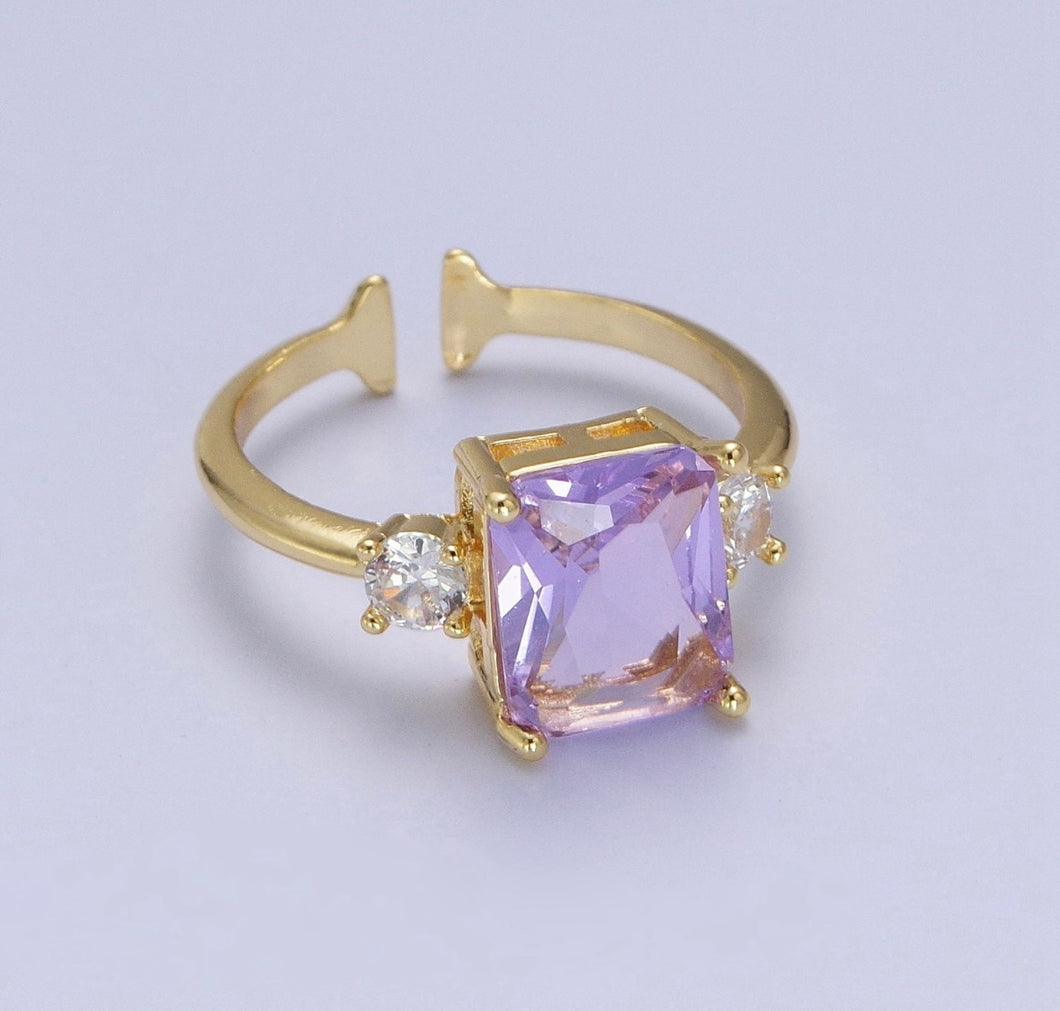 Lavendar Gemstone Ring