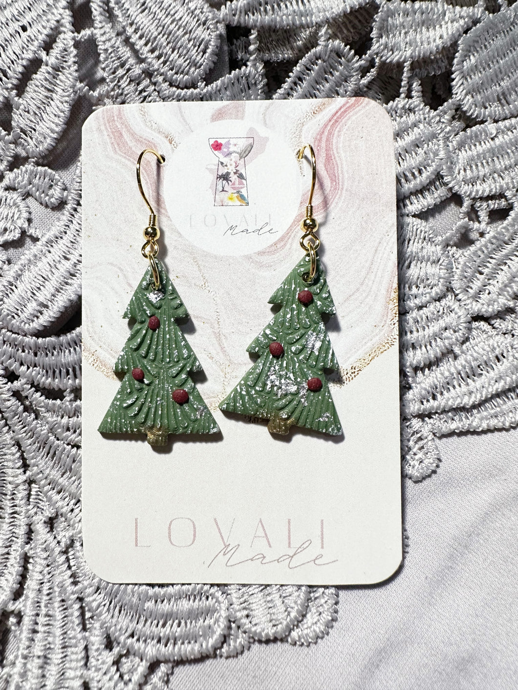 Berry Christmas Tree Dangles